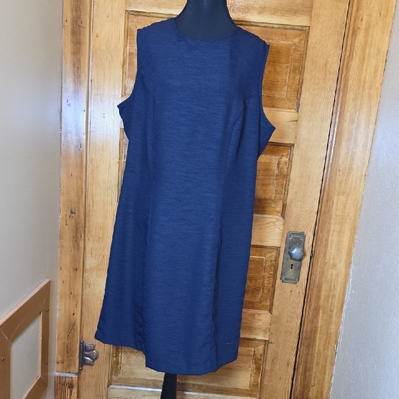 Jaclyn Smith Dresses & Skirts - Jaclyn Smith Blue Dress 16W